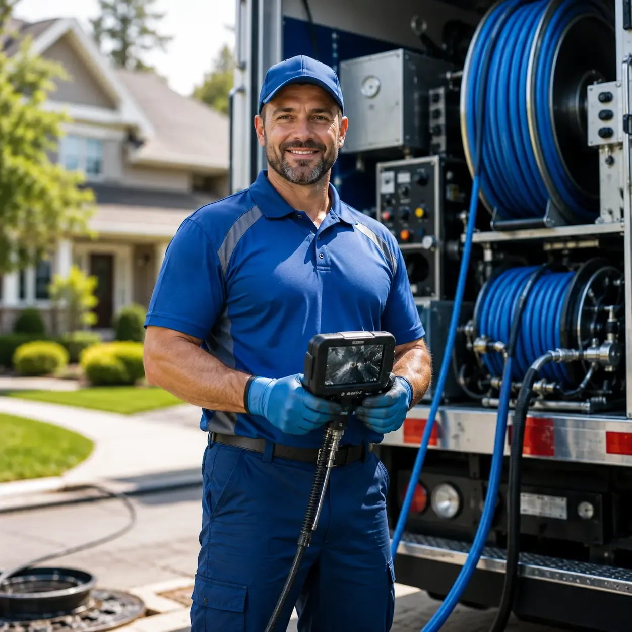 Local outdoor drain cleaning specialists in Weddington, NC